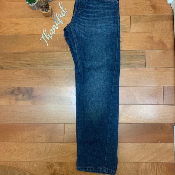 Levi’s 511 Blue Straight Leg Jeans Denim Pants Size 12 Regular Dark Wash - Picture 2 of 4